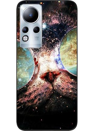 Оригинальный чехол epik для infinix note 11 с картинкой космокот