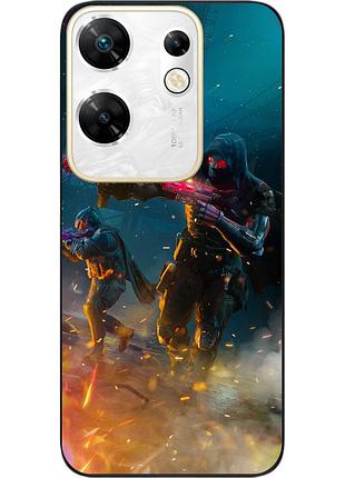 Чехол силиконовый epik для infinix zero 30 4g с картинкой call of duty nikto