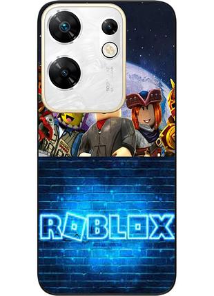 Силиконовый чехол бампер epik для infinix zero 30 4g с картинкой roblox игра