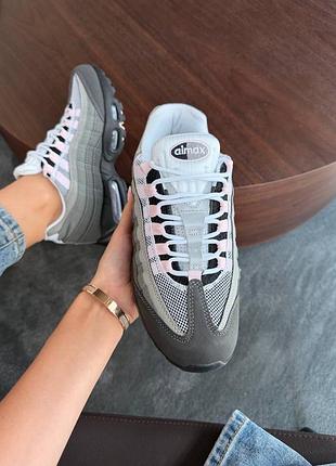 Nike air max 95 grey pink foam v2 7