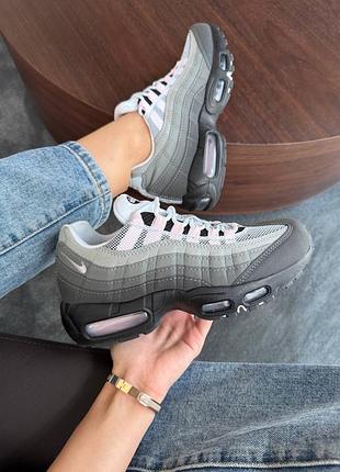 Nike air max 95 grey pink foam v2