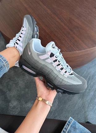 Nike air max 95 grey pink foam v2 8