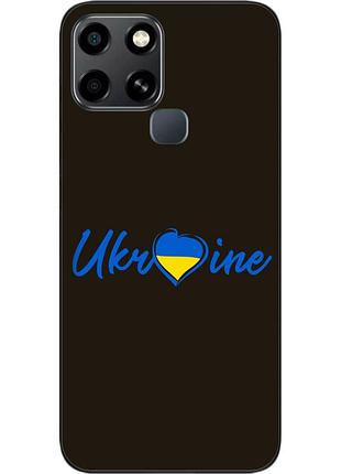 Силіконовий чохол epik для infinix smart 6 з картинкою україна