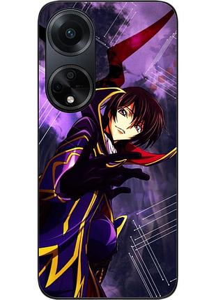Силиконовый чехол epik для oppo a98 с картинкой аниме лелуш