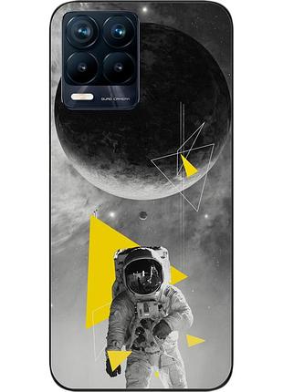 Чохол силіконовий epik для realme 8 pro з картинкою астронавт