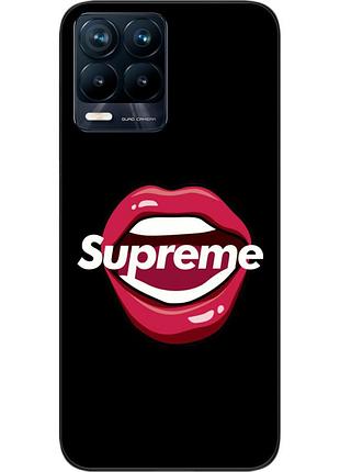 Оригинальный чехол epik для realme 8 4g с картинкой губы