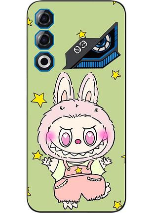 Чохол силіконовий epik для zte nubia neo 3 gt 5g з картинкою labubu зірковий кролик