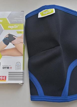 Наколенник неопреновый topfit спортивный из неопрена для тренировок размер l-xl для спорта