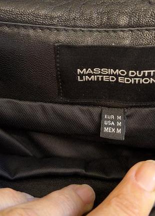 Спідниця шкіряна massimo dutti 4