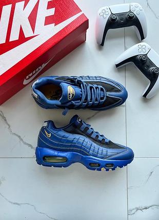 Nike air max 95 blue yellow 2