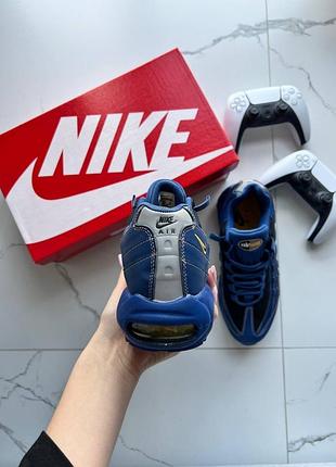 Nike air max 95 blue yellow 7