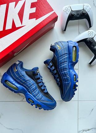 Nike air max 95 blue yellow
