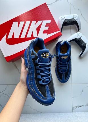 Nike air max 95 blue yellow 9