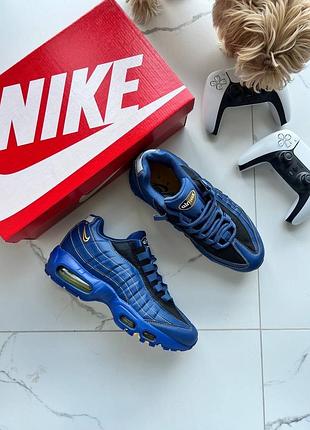 Nike air max 95 blue yellow 3