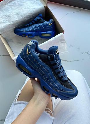 Nike air max 95 blue yellow 6