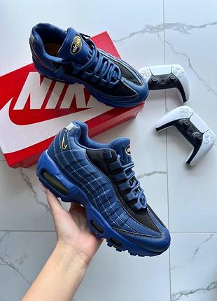 Nike air max 95 blue yellow 10