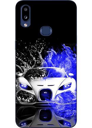 Силиконовый чехол бампер для samsung a10s galaxy a107f с картинкой машина