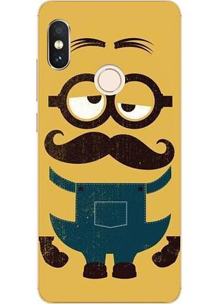 Силиконовый чехол с рисунком для xiaomi redmi note 5 миньон