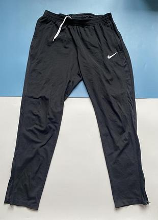 Штани чоловічі nike чорні dri-fit розмір м m