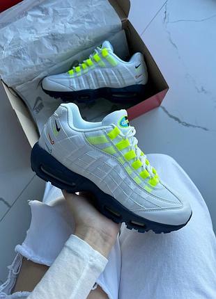 Nike air max 95 multi-color swoosh volt