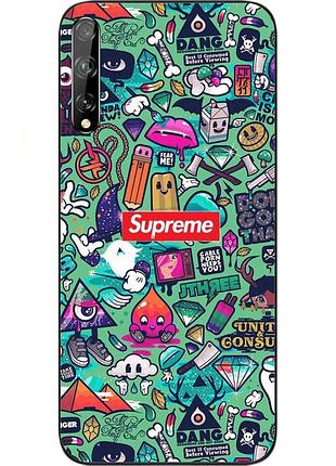 Оригинальный чехол для huawei p smart s с картинкой креатив