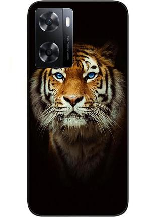 Силиконовый чехол epik для oneplus nord n20 se с картинкой тигр