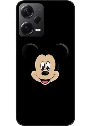Силиконовый чехол для xiaomi redmi note 12 pro plus 5g с картинкой микки