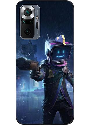 Силіконовий чохол для xiaomi redmi note 10 pro з картинкою pubg mobile
