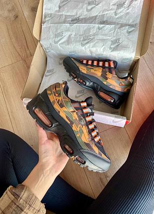 Nike air max 95 og court orange camo