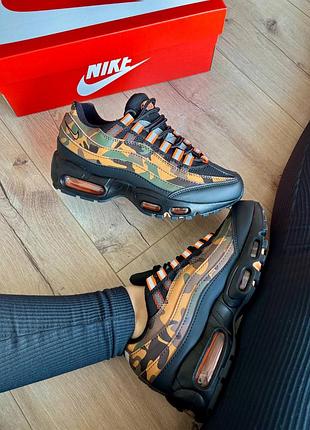 Nike air max 95 og court orange camo 10