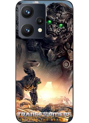Силиконовый чехол epik для realme 9 pro plus с картинкой эйплинк трансформеры звероботы