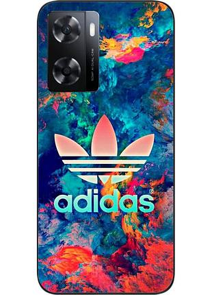 Силіконовий чохол epik для oneplus nord n20 se з картинкою адідас