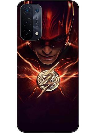 Силиконовый чехол epik для oppo a54 5g с картинкой супергерой флеш