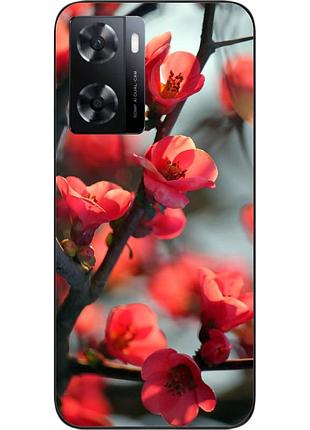 Чохол силіконовий epik для oneplus nord n20 se з картинкою сакура