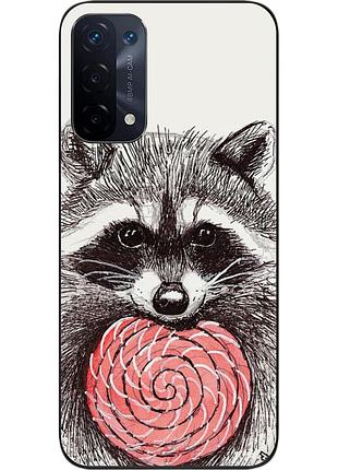 Силіконовий чохол epik для oppo a54 5g з картинкою єнот