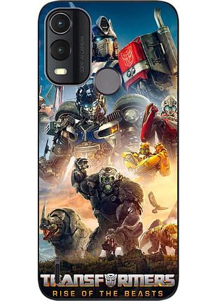 Силиконовый чехол epik для nokia g11 plus с картинкой трансформеры