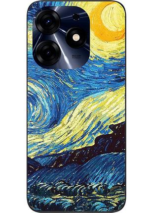 Оригинальный чехол epik для tecno spark 10 pro (ki7) с картинкой лунная ночь