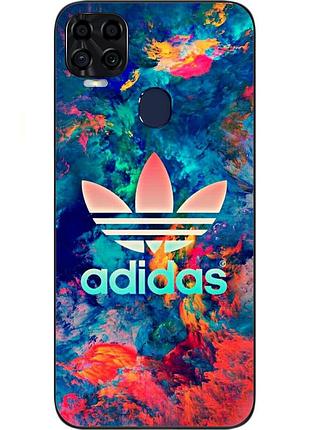 Оригинальный чехол для zte blade v2020 с картинкой adidas