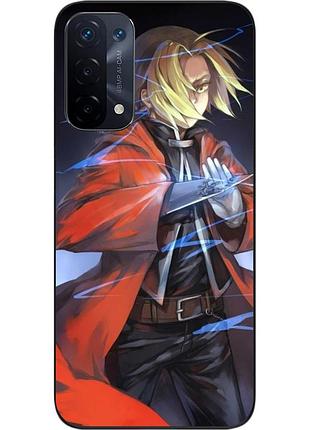 Силиконовый чехол epik для oppo a54 5g с картинкой элрик эдвард