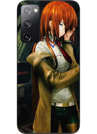 Силиконовый чехол epik для samsung galaxy s20 fe с картинкой курису макисе