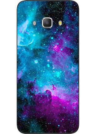 Чехол силиконовый для samsung j5 2016 galaxy j510 с картинкой космос