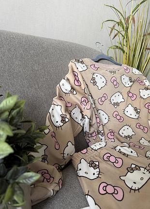Велюрова піжама hello kitty 5