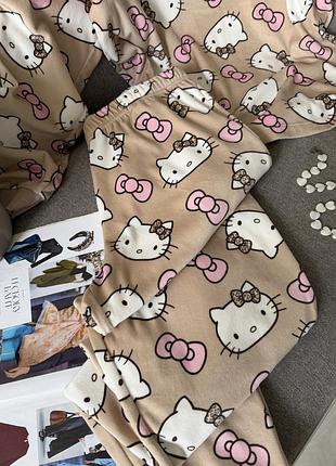 Велюрова піжама hello kitty 3