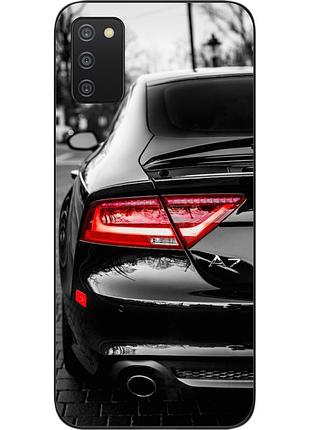 Чехол силиконовый для samsung a03s galaxy a037 с картинкой авто