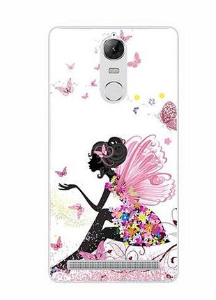 Эксклюзивный бампер с картинкой для lenovo a7020 / vibe k5 note фея