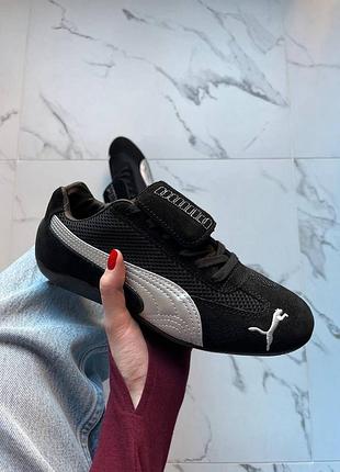 Puma speedcat og black shadow grey