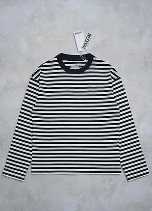 Оверсайз лонгслів weekday × cos × zara
