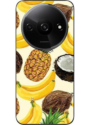 Силиконовый чехол бампер epik для xiaomi redmi a3 с картинкой фрукты