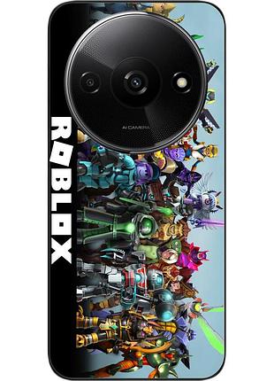 Силиконовый чехол epik для xiaomi redmi a3 с картинкой роблокс герои