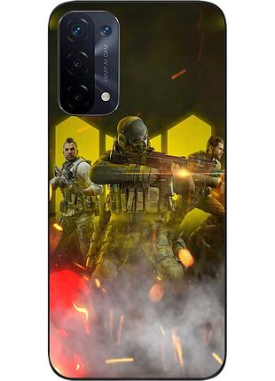 Чехол силиконовый epik для oppo a54 5g с картинкой call of duty команда